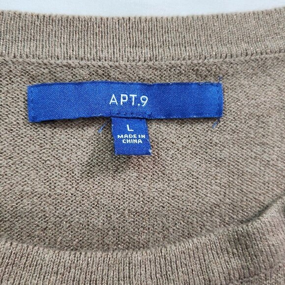 Apt 9 sweater Brown/Tan Large
Lot I - Picture 5 of 7